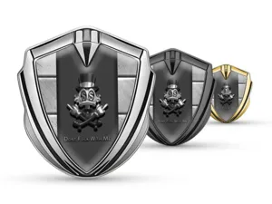 High End Car Logo Badges Design Focused Glossy